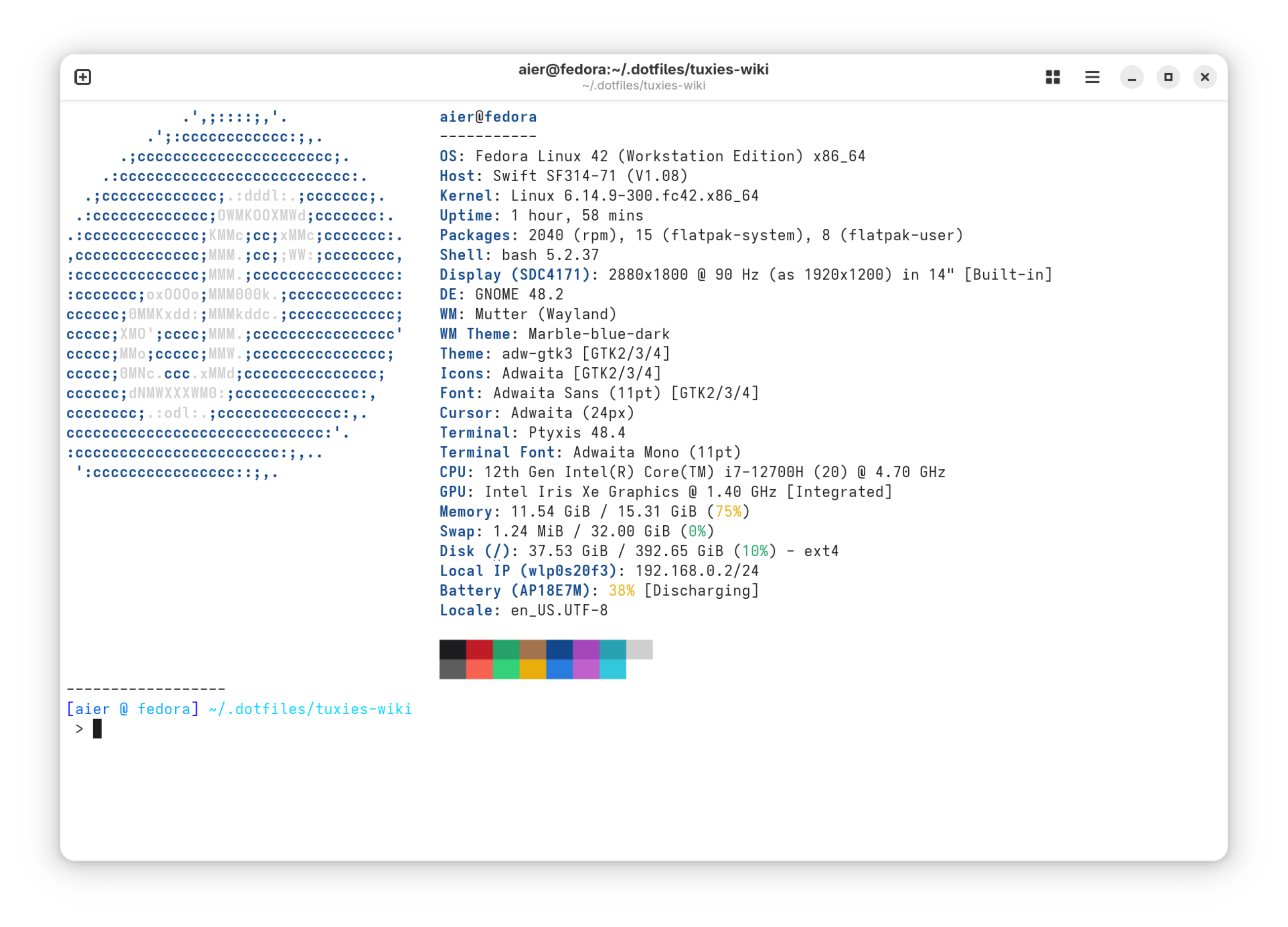 Aesthetic Terminal